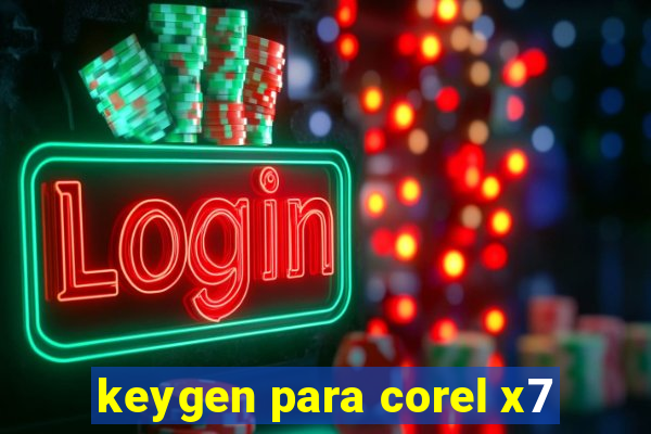 keygen para corel x7